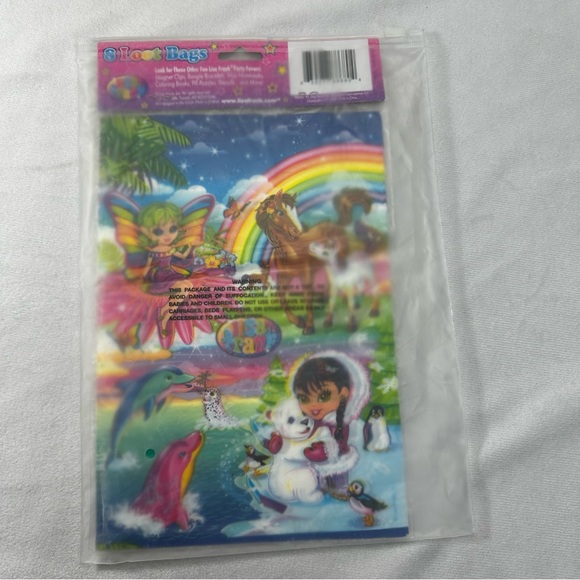 Lisa Frank Coloring Book 2015 Loot Bag Hunter And Forest Activity Girls Rainbow - Picture 9 of 10